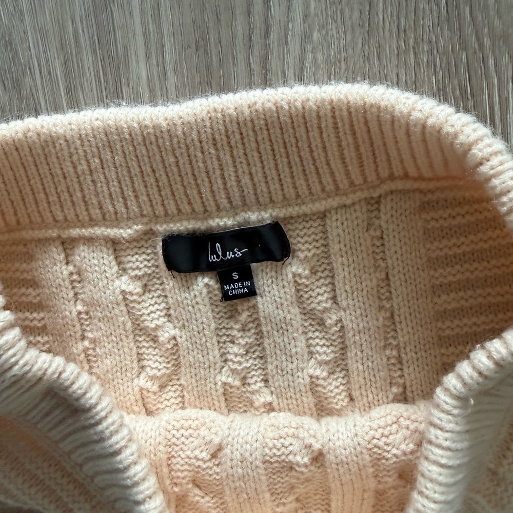 Lulu's Cream Sweater Set - Picture 6 of 9